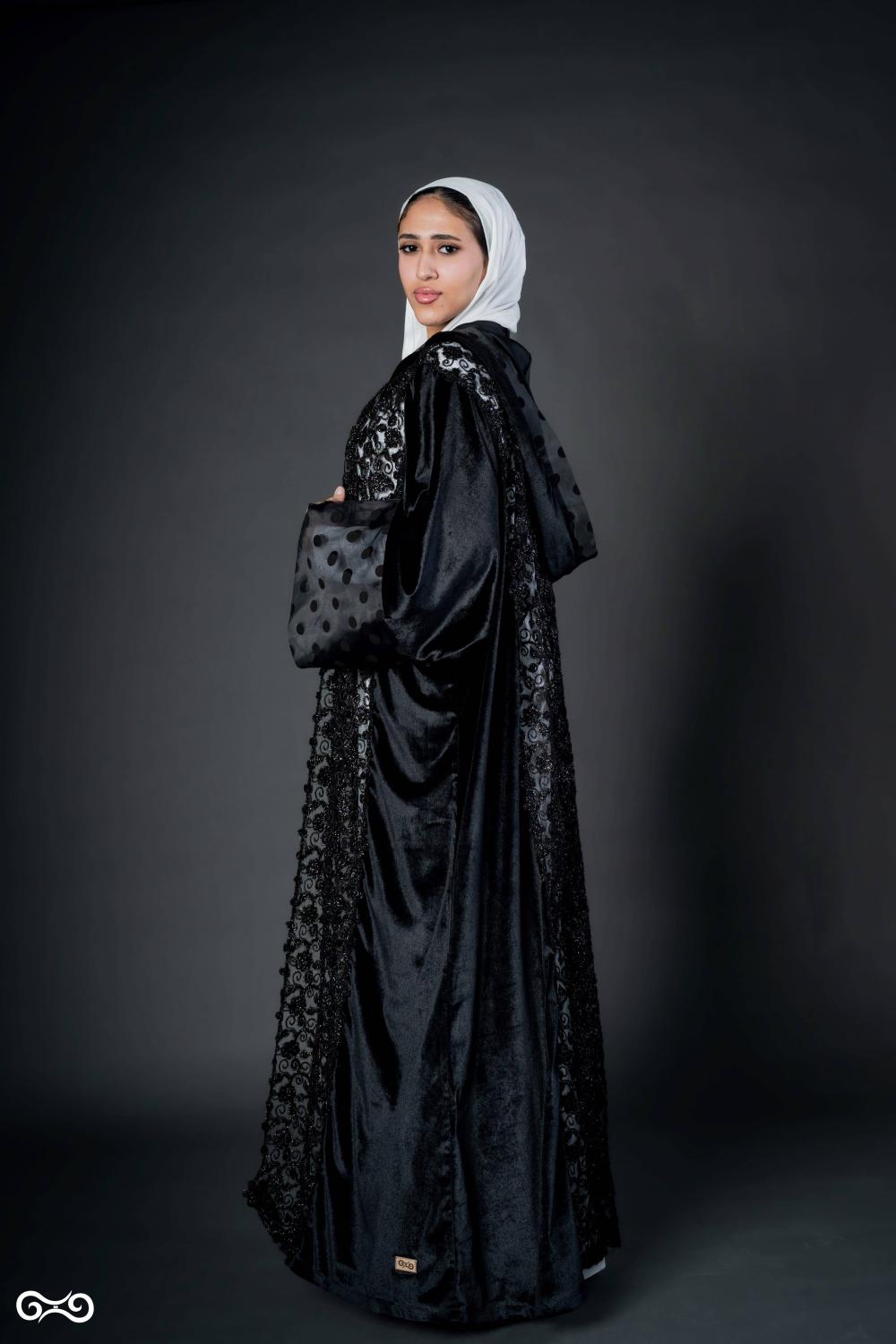 The Black Harmony Kaftan