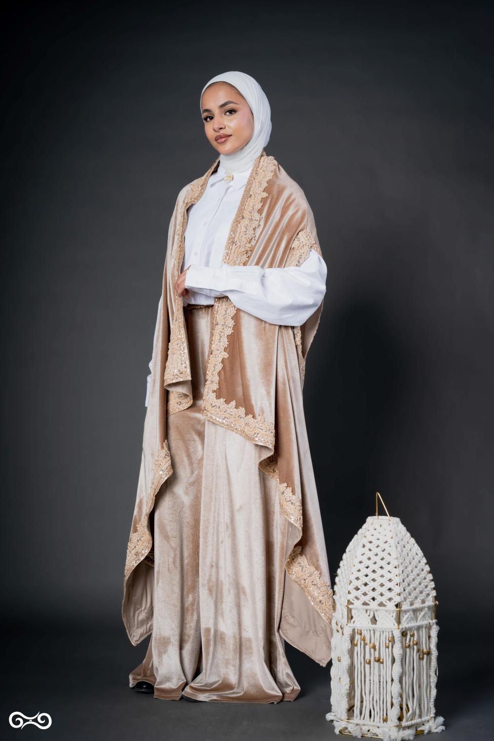 Sand Tones wide leg pants